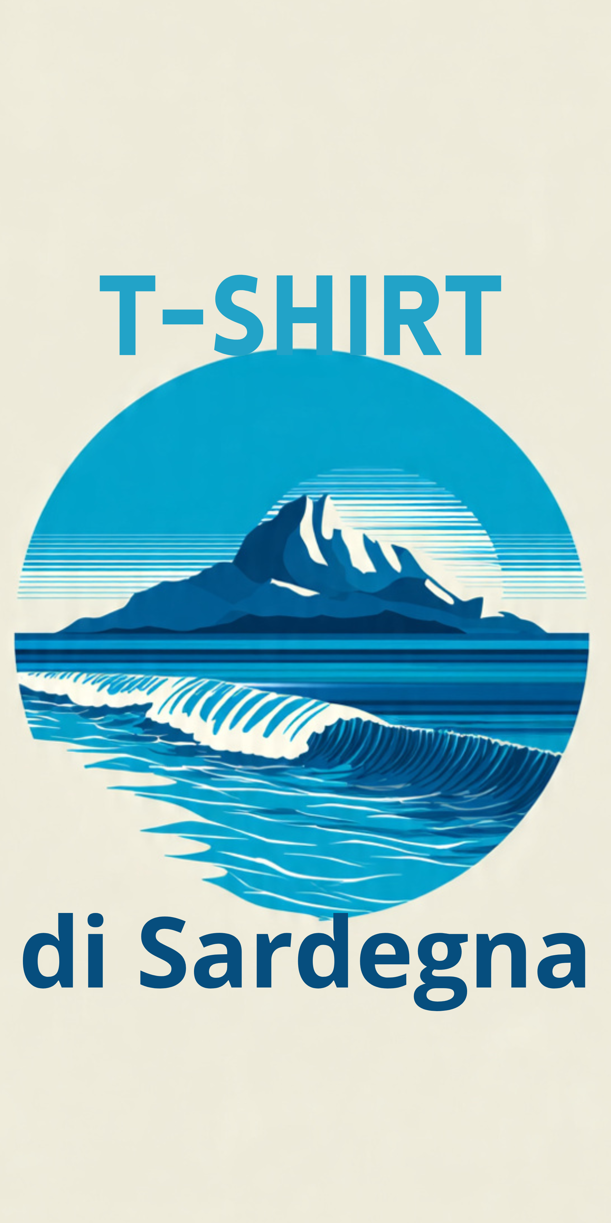 t-shirt di Sardegna
