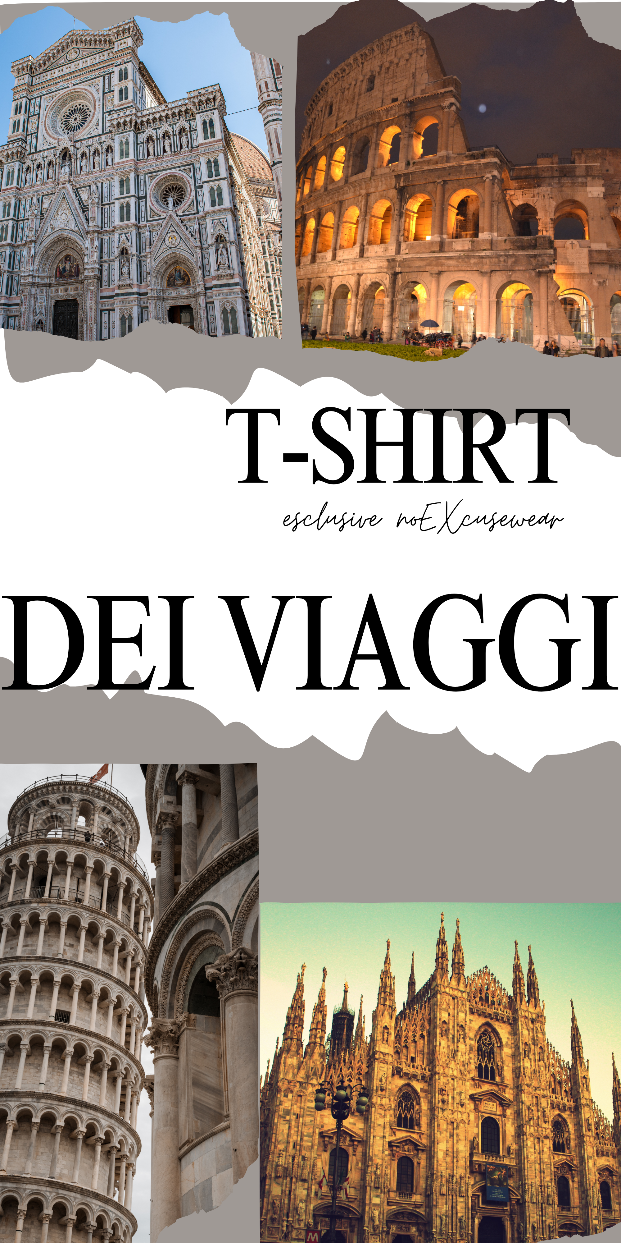 t-shirt dei viaggi
