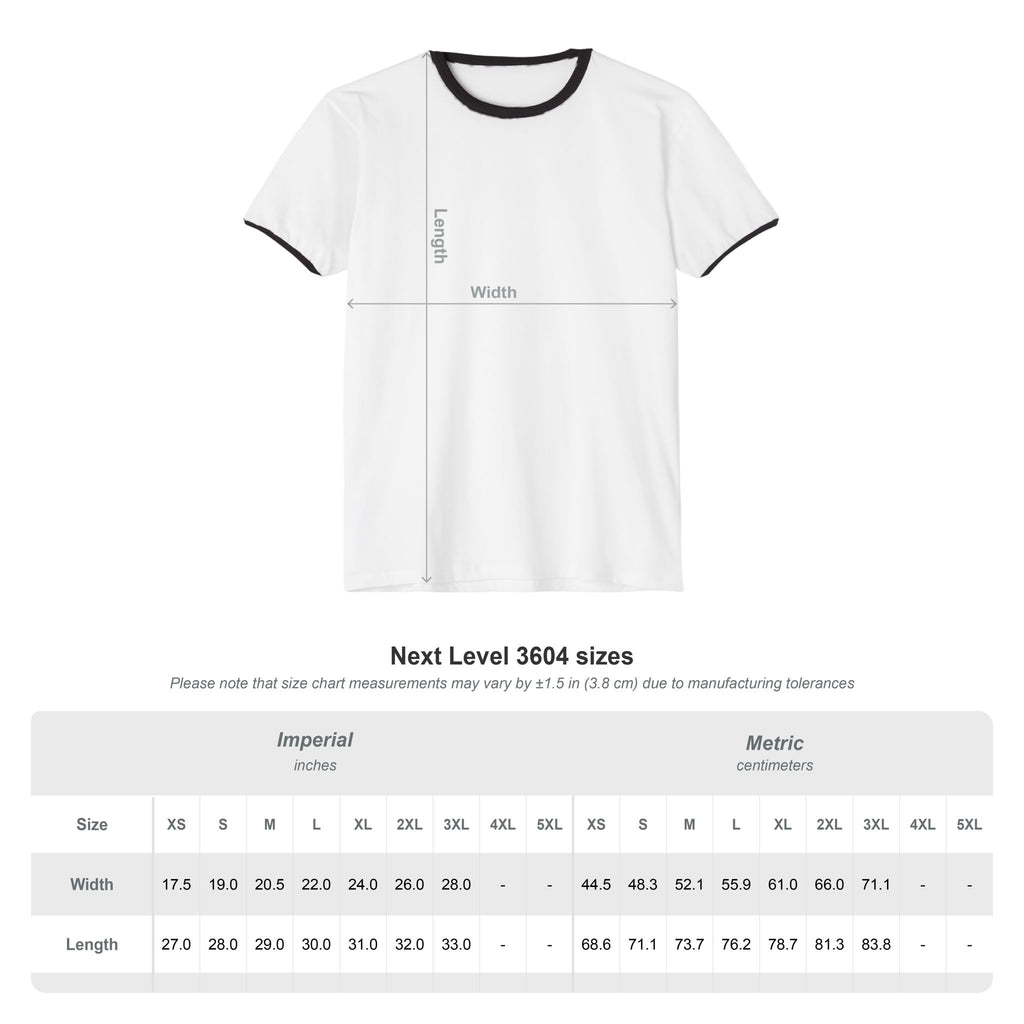 Unisex Cotton Ringer T-Shirt "1968 edizione Limitata