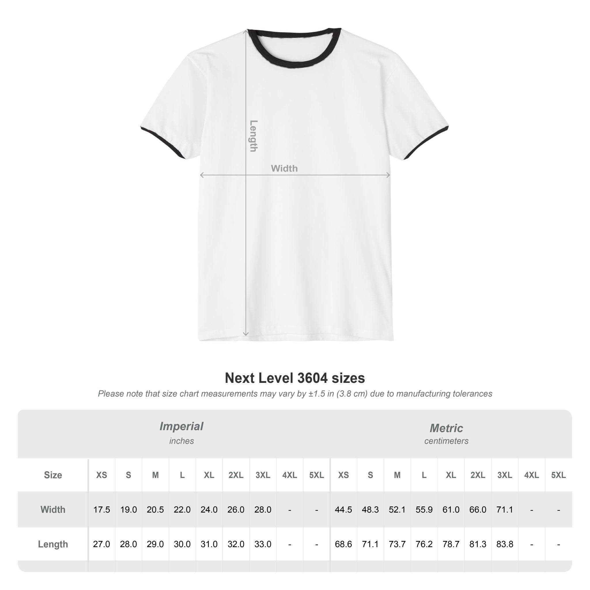 Unisex Cotton Ringer T-Shirt "1968 edizione Limitata