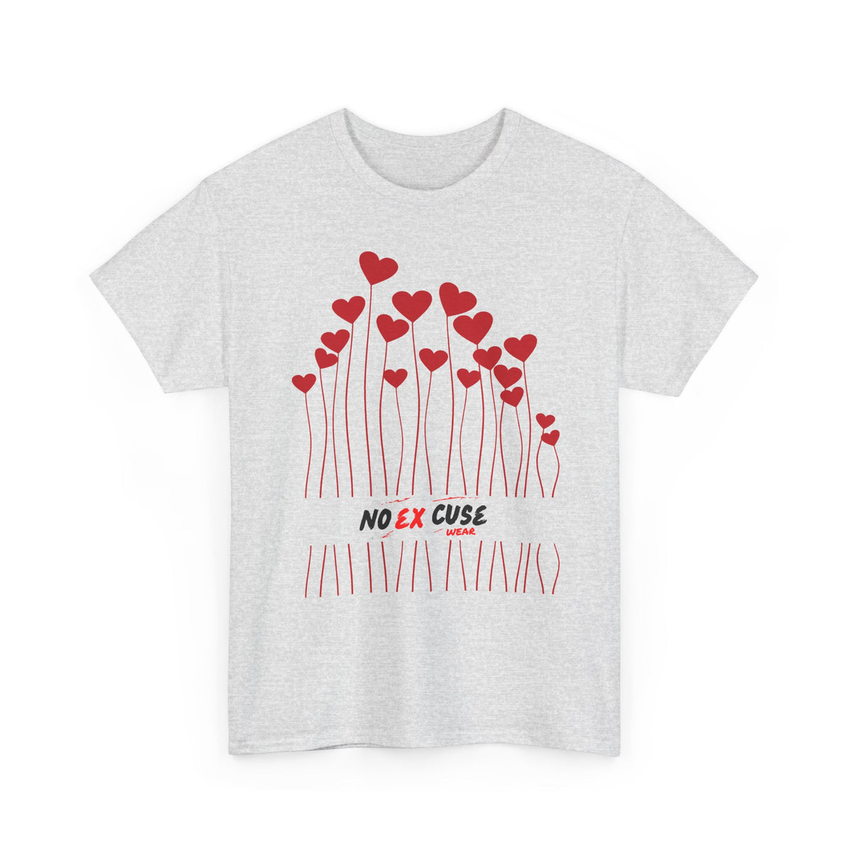 Unisex Tee "fiori di cuori"
