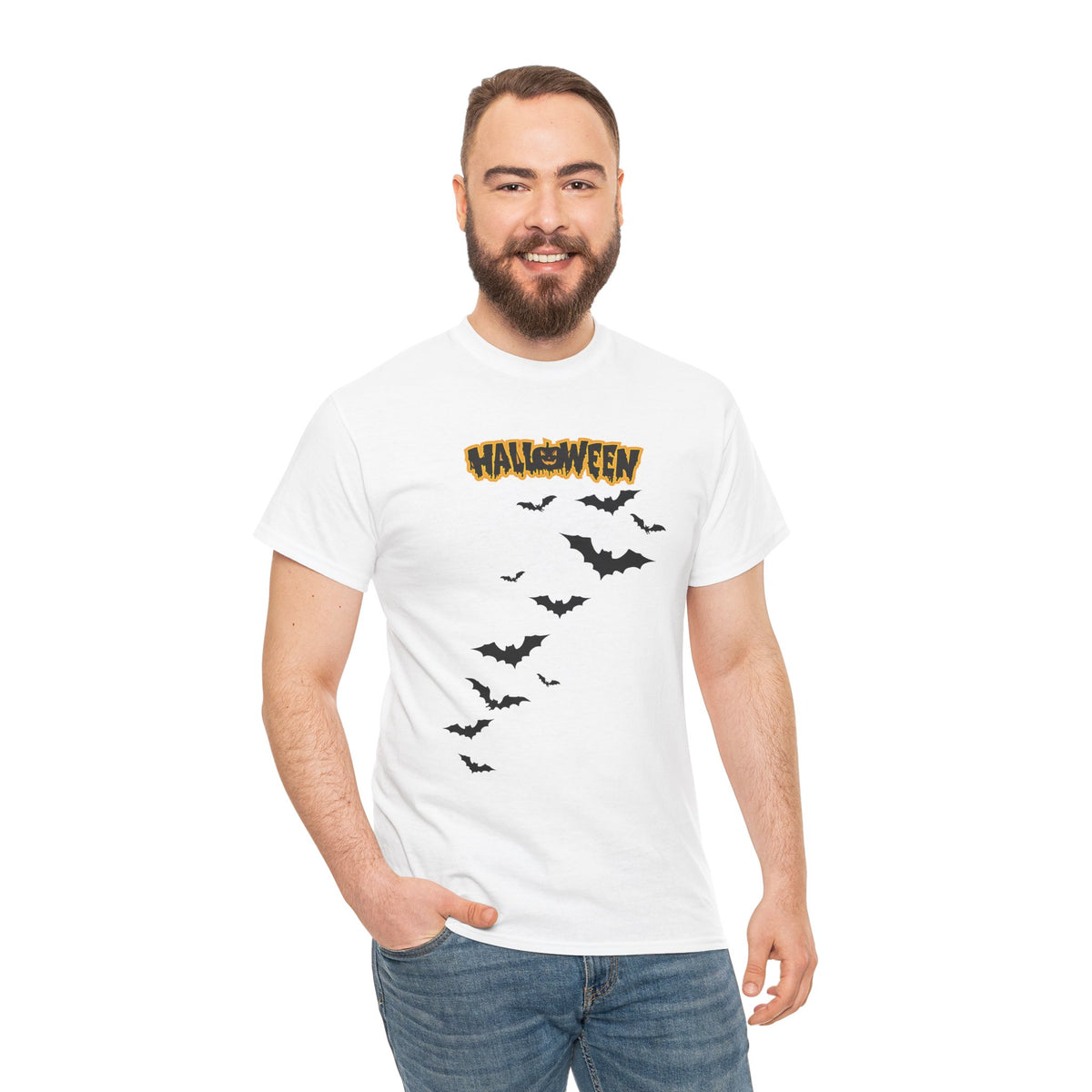 Maglietta Halloween Pipistrelli | T-Shirt Halloween 2026 | Maglia Spooky Season Donna Uomo