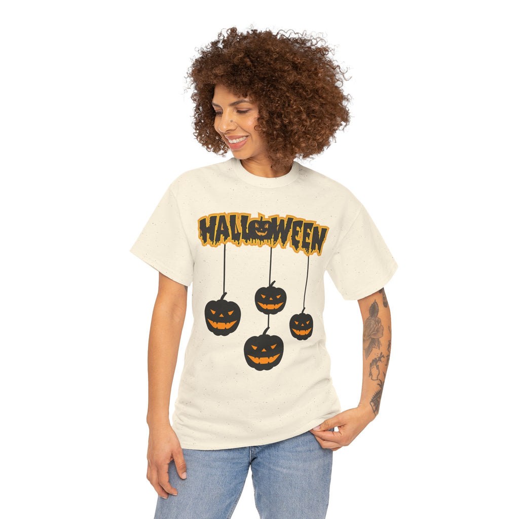 Maglietta Halloween Zucche Appese