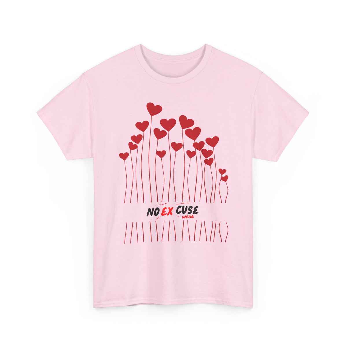 Unisex Tee "fiori di cuori"