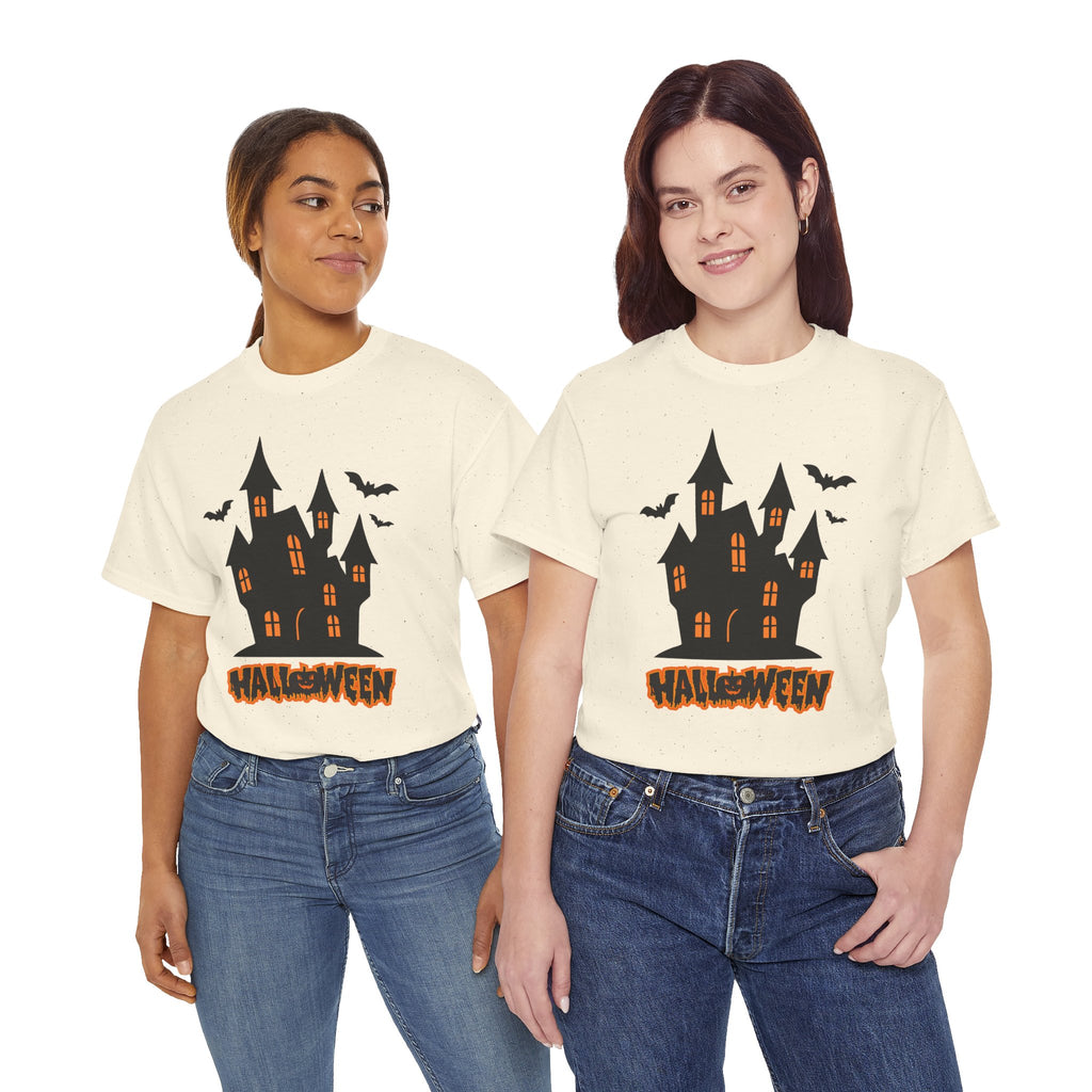 Maglietta Halloween Castello Stregato | T-Shirt Halloween 2026 | Haunted House Tee