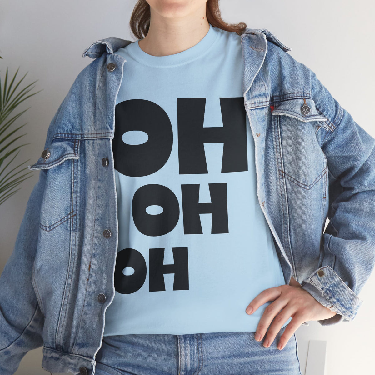 Unisex Heavy Cotton Tee musicale oh, oh, oh