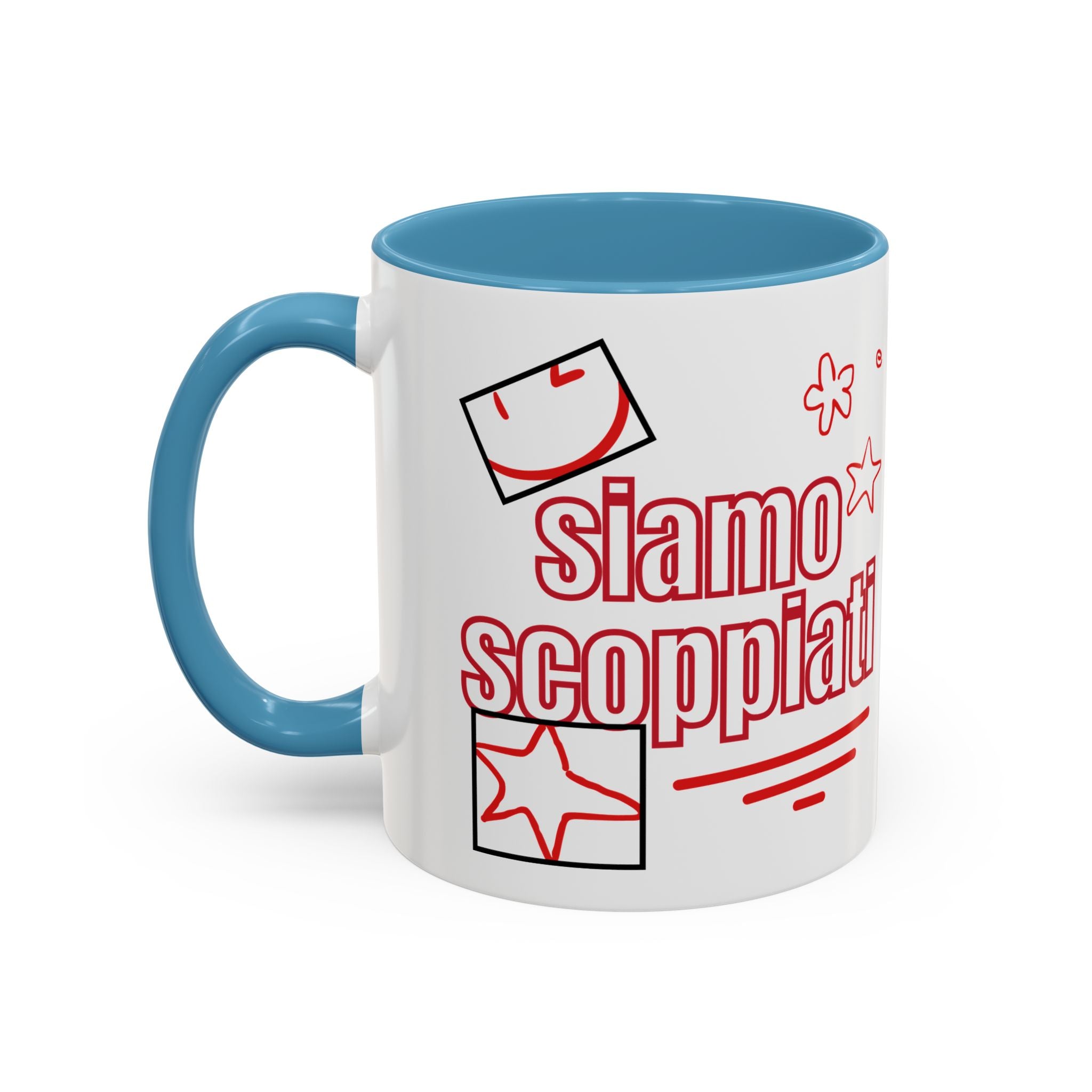 Tazza "SIAMO SCOPPIATI" - Tazza Ironica Regalo Amici - NO EXCUSE WEAR