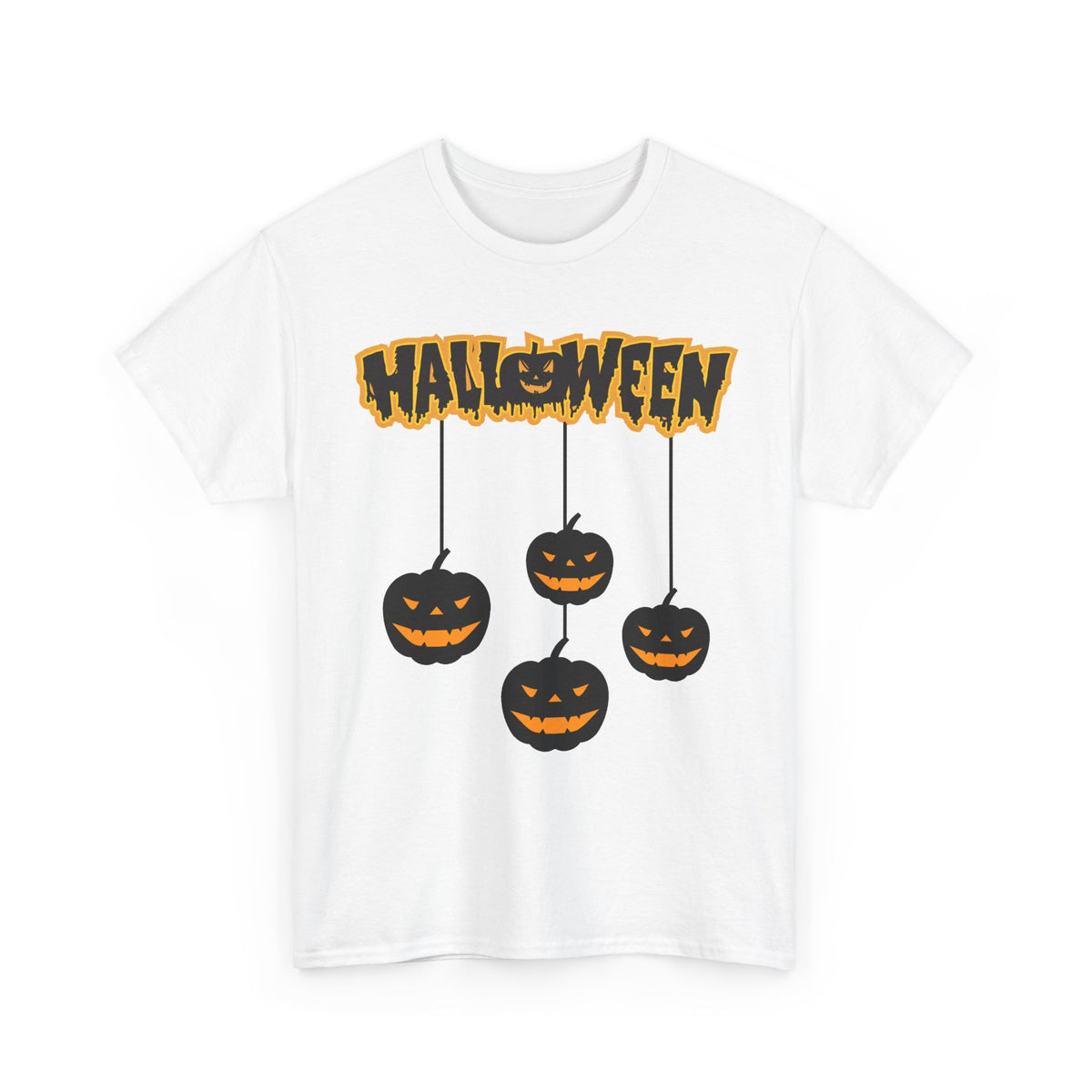 Maglietta Halloween Zucche Appese