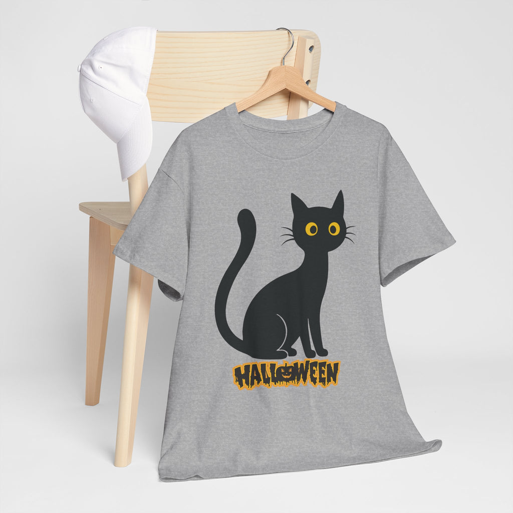 Maglietta Halloween Gatto Nero