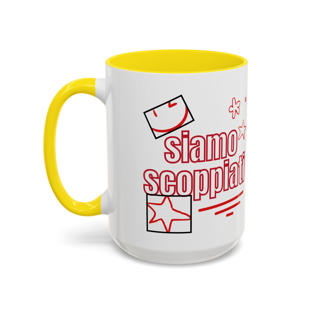 Tazza "SIAMO SCOPPIATI" - Tazza Ironica Regalo Amici - NO EXCUSE WEAR