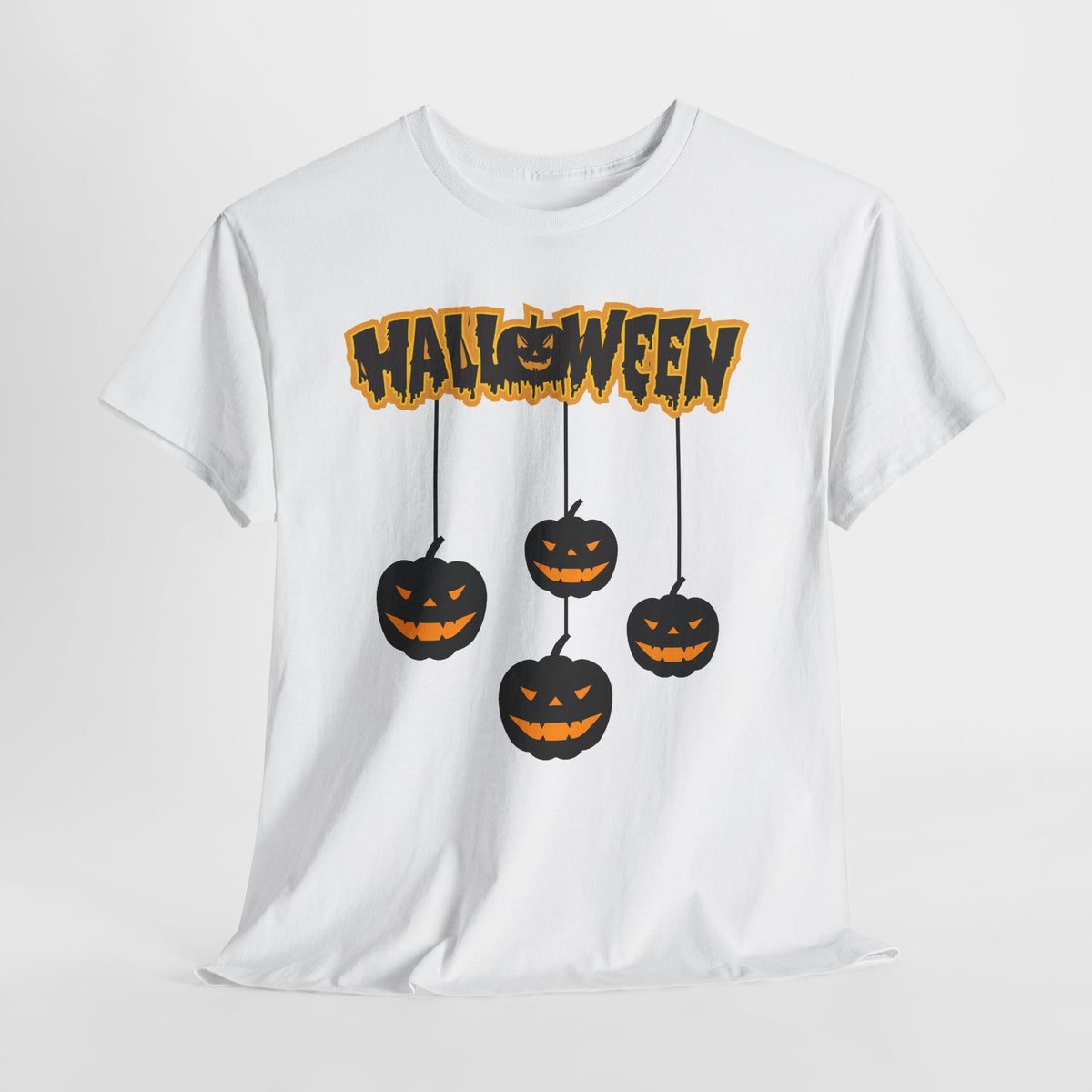 Maglietta Halloween Zucche Appese