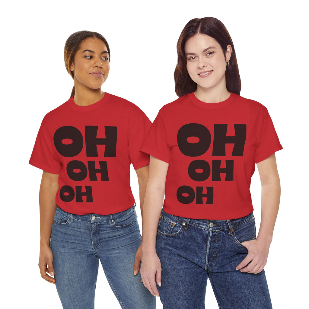Unisex Heavy Cotton Tee musicale oh, oh, oh