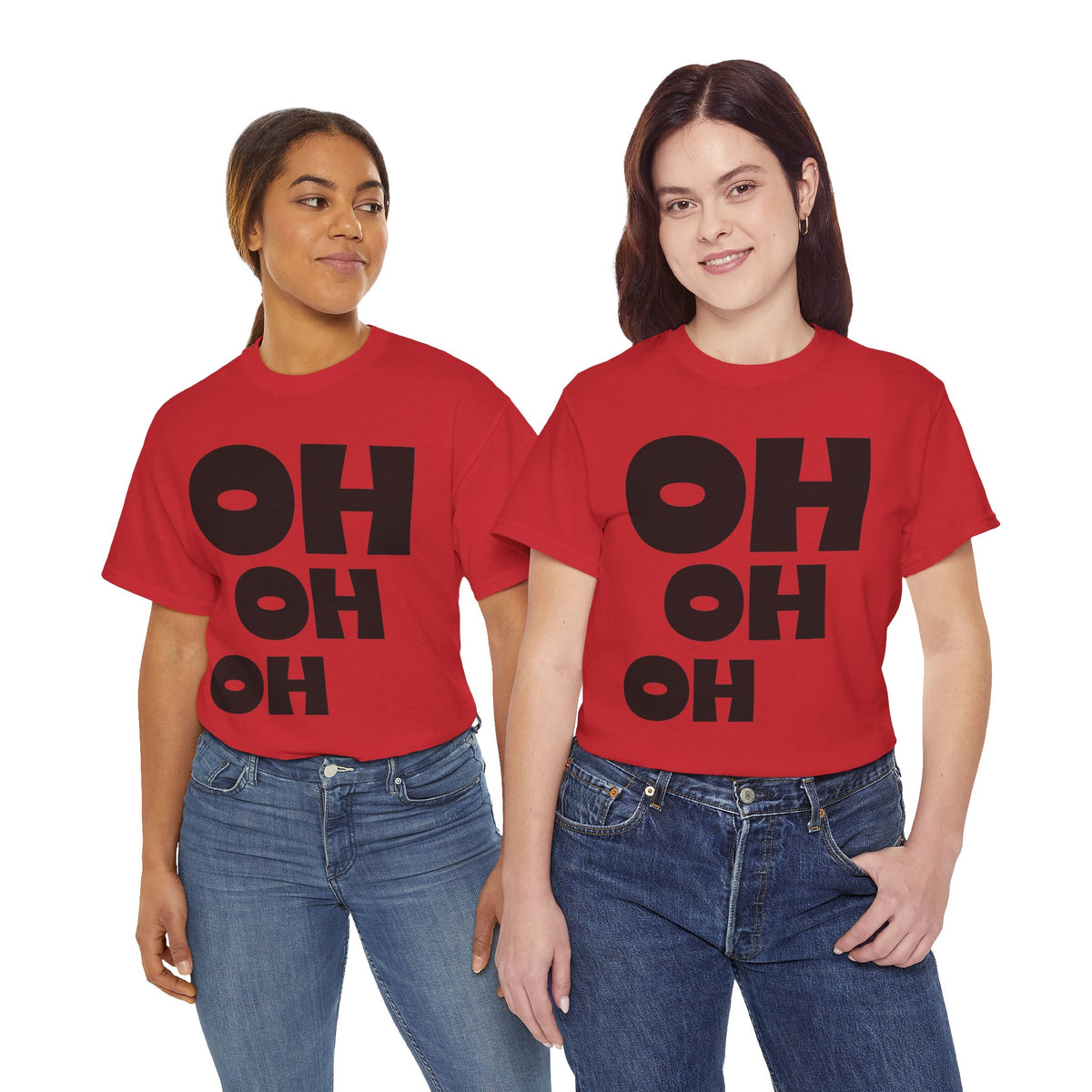 Unisex Heavy Cotton Tee musicale oh, oh, oh