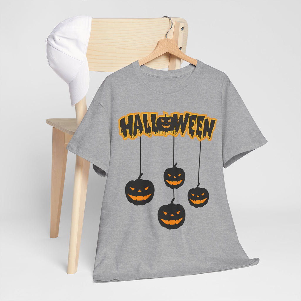 Maglietta Halloween Zucche Appese