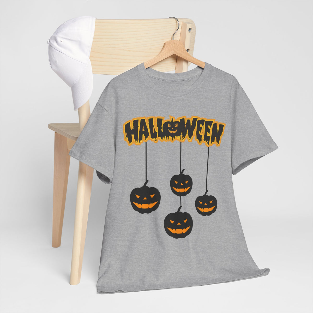 Maglietta Halloween Zucche Appese