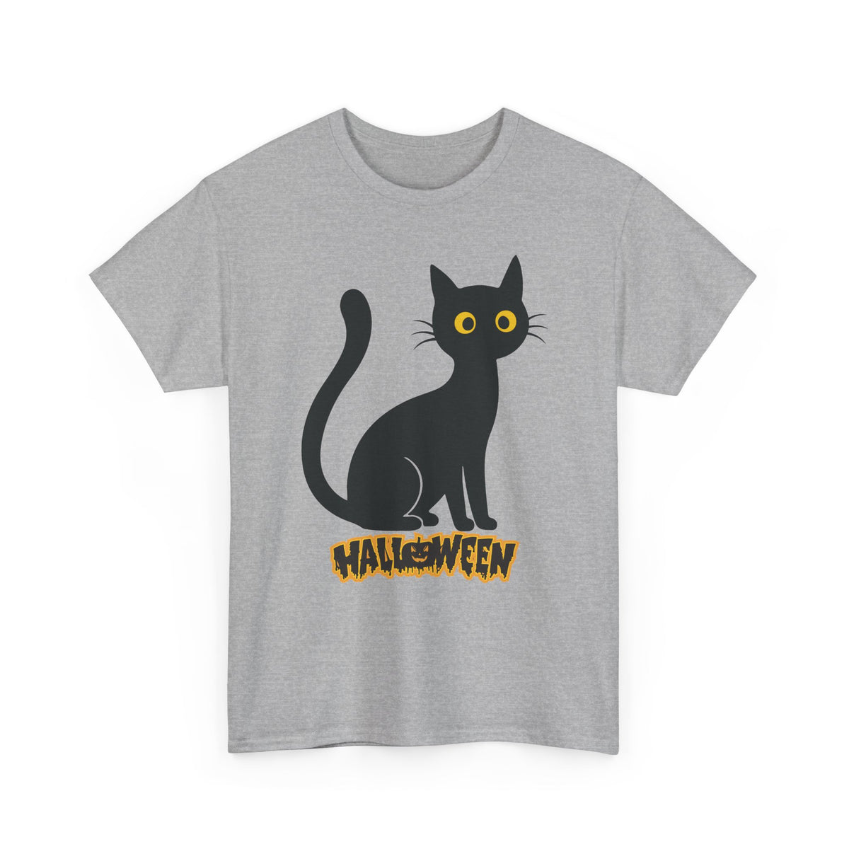 Maglietta Halloween Gatto Nero