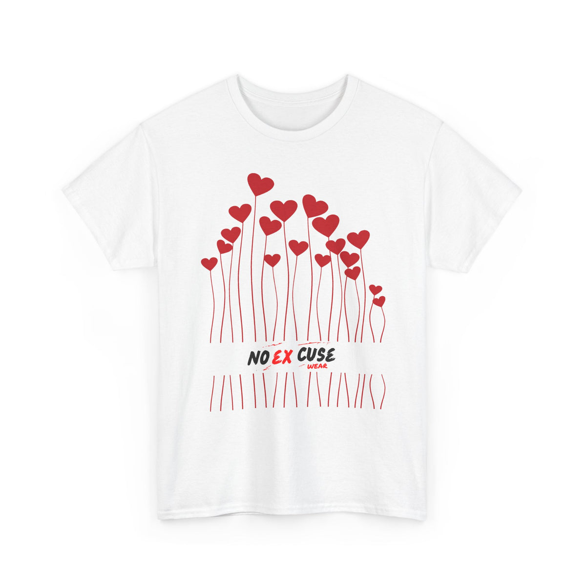Unisex Tee "fiori di cuori"