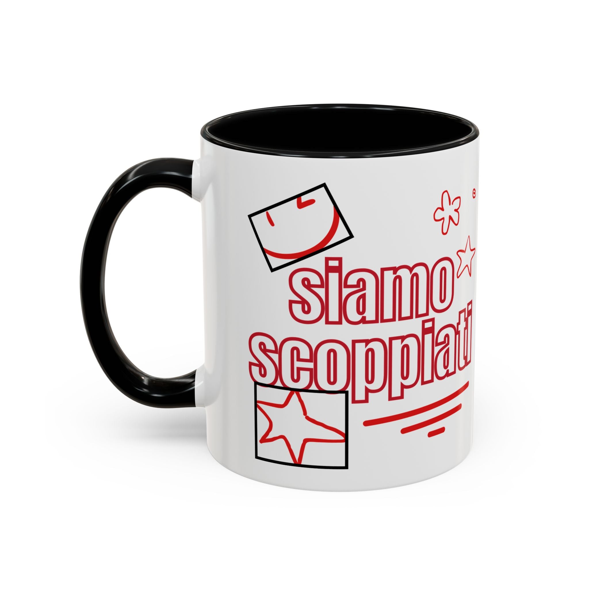 Tazza "SIAMO SCOPPIATI" - Tazza Ironica Regalo Amici - NO EXCUSE WEAR