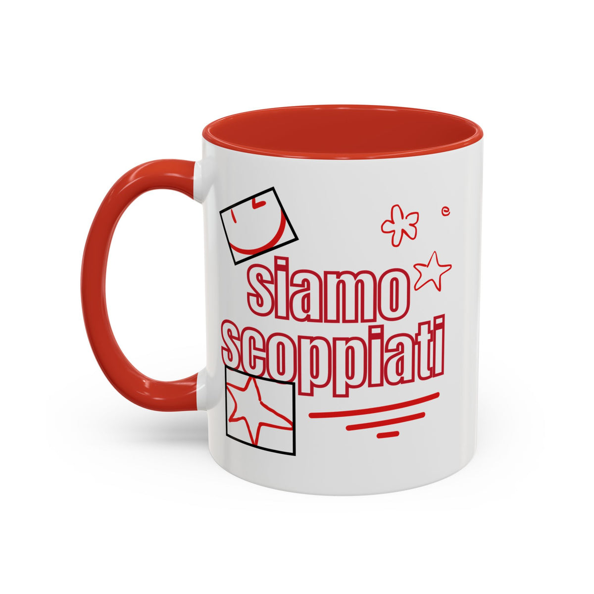 Tazza "SIAMO SCOPPIATI" - Mug Ufficiale Gruppo | NoExcuseWear - 11oz Idea Regalo