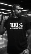 Unisex Tee "100% nessun rimpianto"