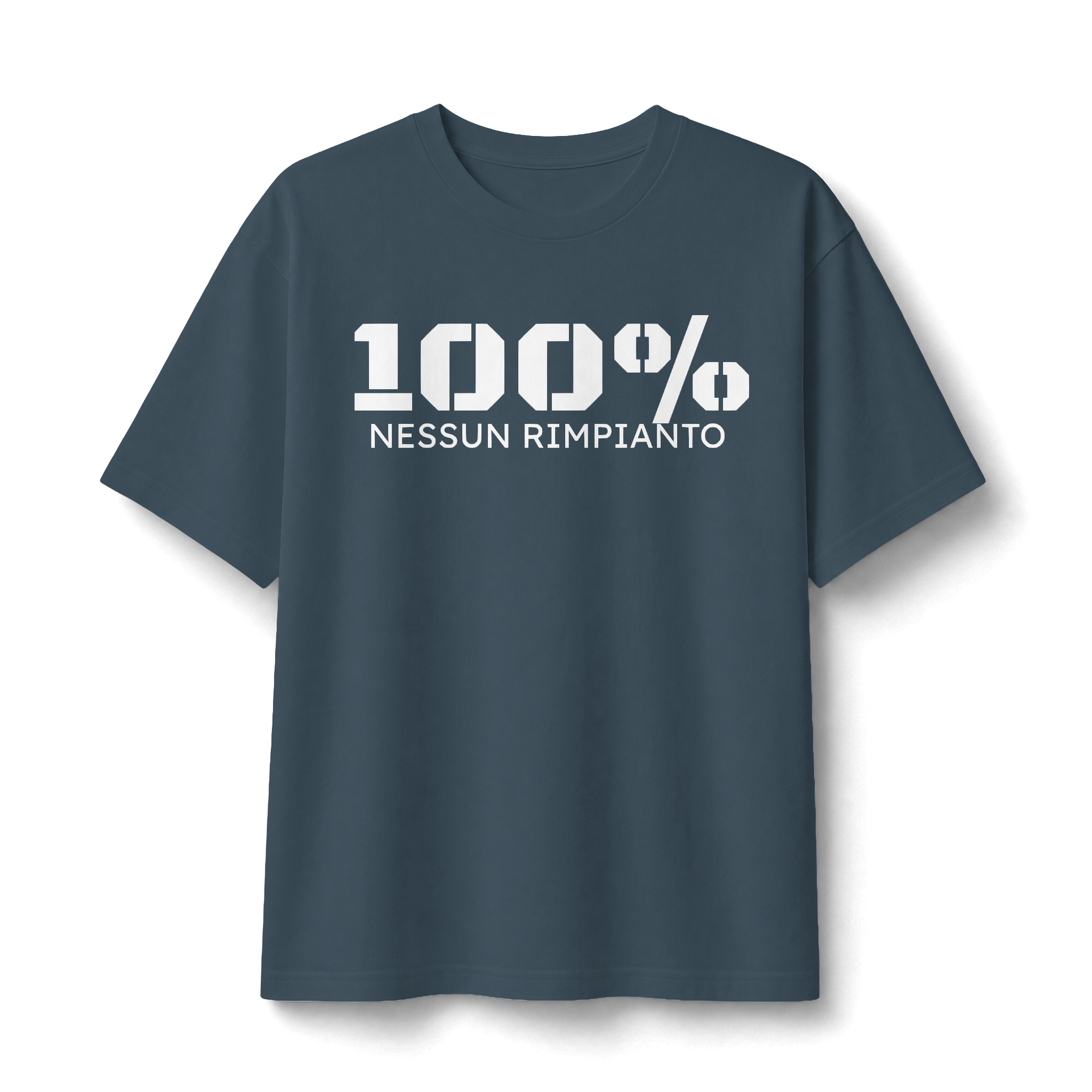 Unisex Tee "100% nessun rimpianto"