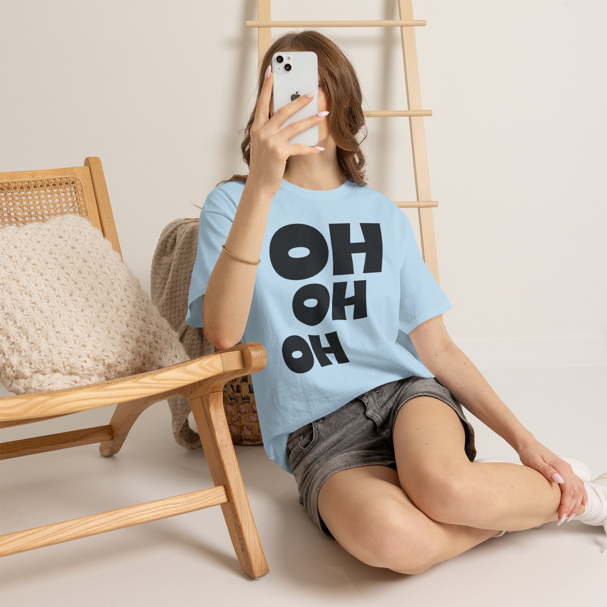 Unisex Heavy Cotton Tee musicale oh, oh, oh