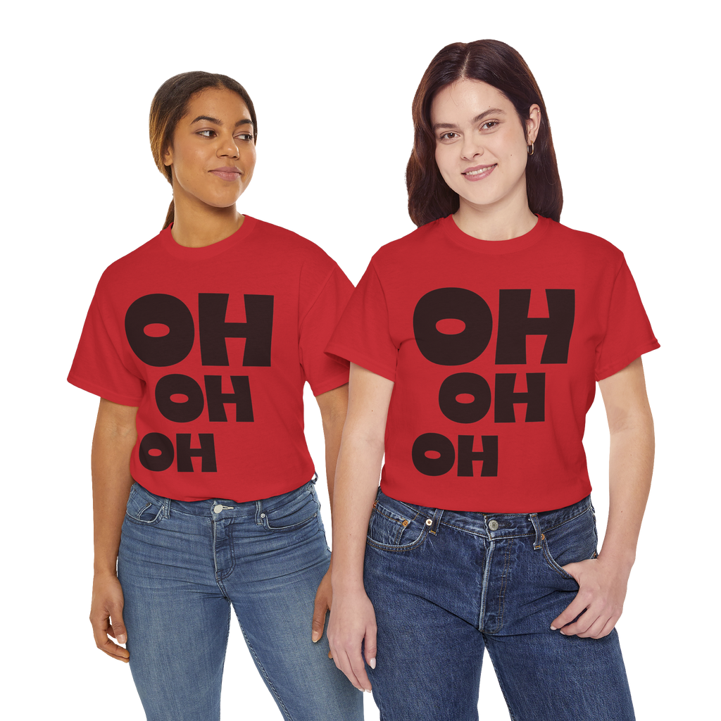 Unisex Heavy Cotton Tee musicale oh, oh, oh