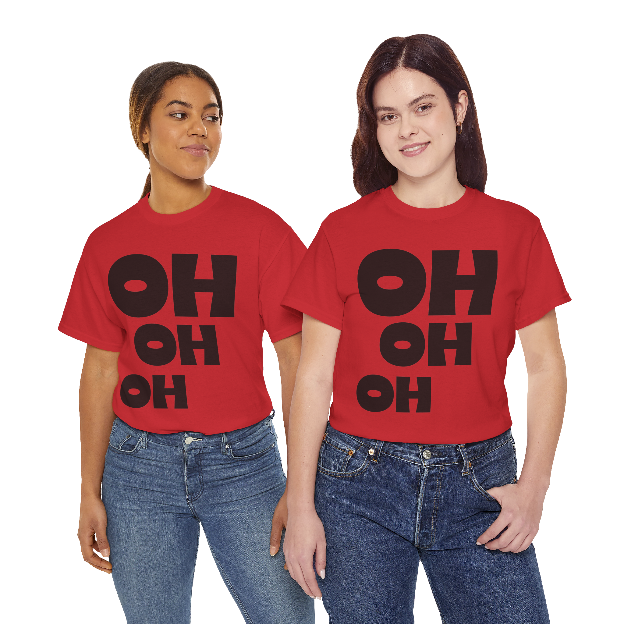 Unisex Heavy Cotton Tee musicale oh, oh, oh