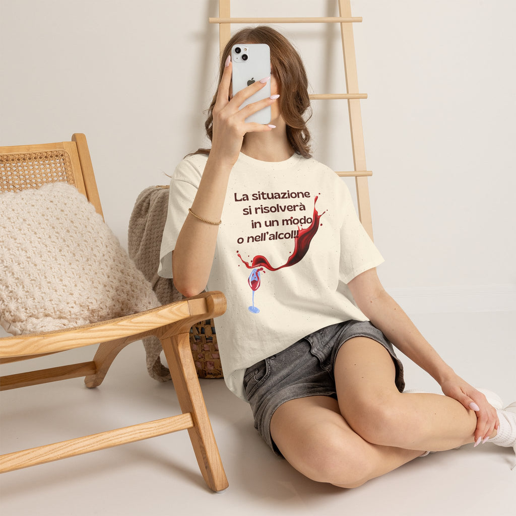 Unisex Tee "la situazione si risolverà"