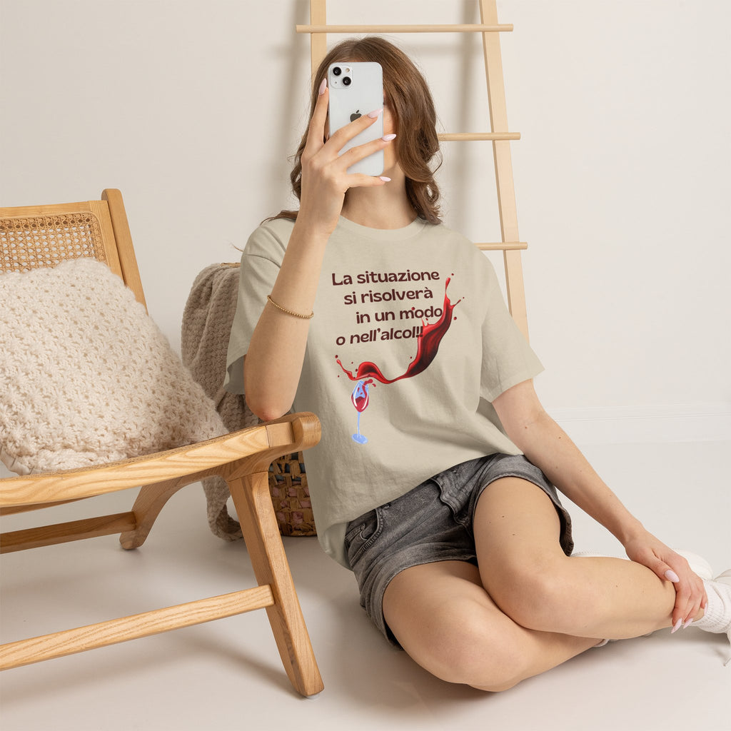Unisex Tee "la situazione si risolverà"