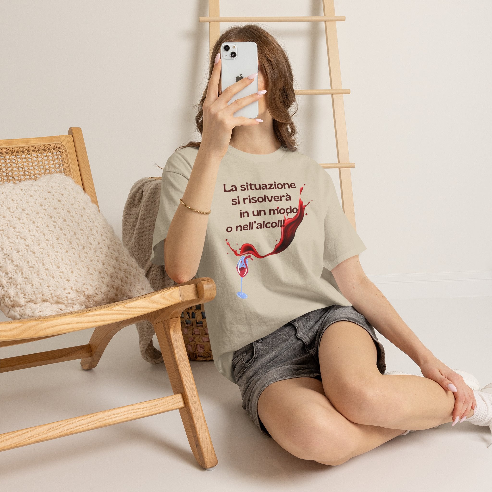 Unisex Tee "la situazione si risolverà"