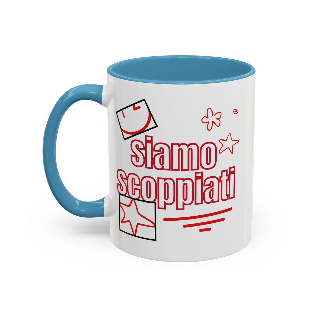 Tazza "SIAMO SCOPPIATI" - Mug Ufficiale Gruppo | NoExcuseWear - 11oz Idea Regalo