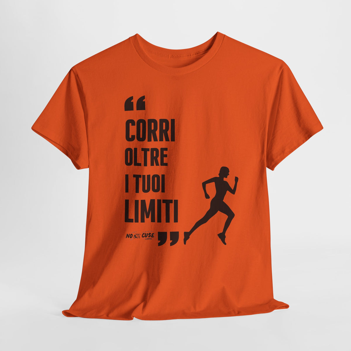Unisex Tee "corri oltre i tuoi limiti"