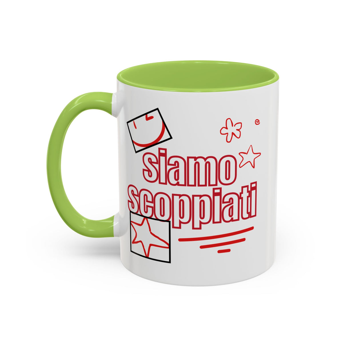 Tazza "SIAMO SCOPPIATI" - Mug Ufficiale Gruppo | NoExcuseWear - 11oz Idea Regalo