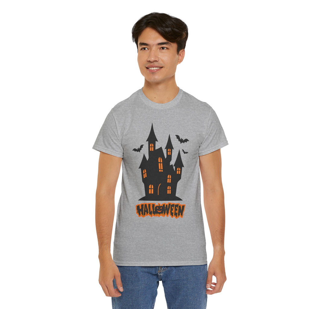 Maglietta Halloween Castello Stregato | T-Shirt Halloween 2026 | Haunted House Tee