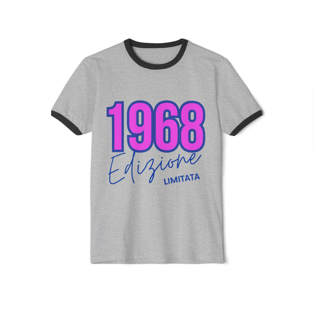 Unisex Cotton Ringer T-Shirt "1968 edizione Limitata
