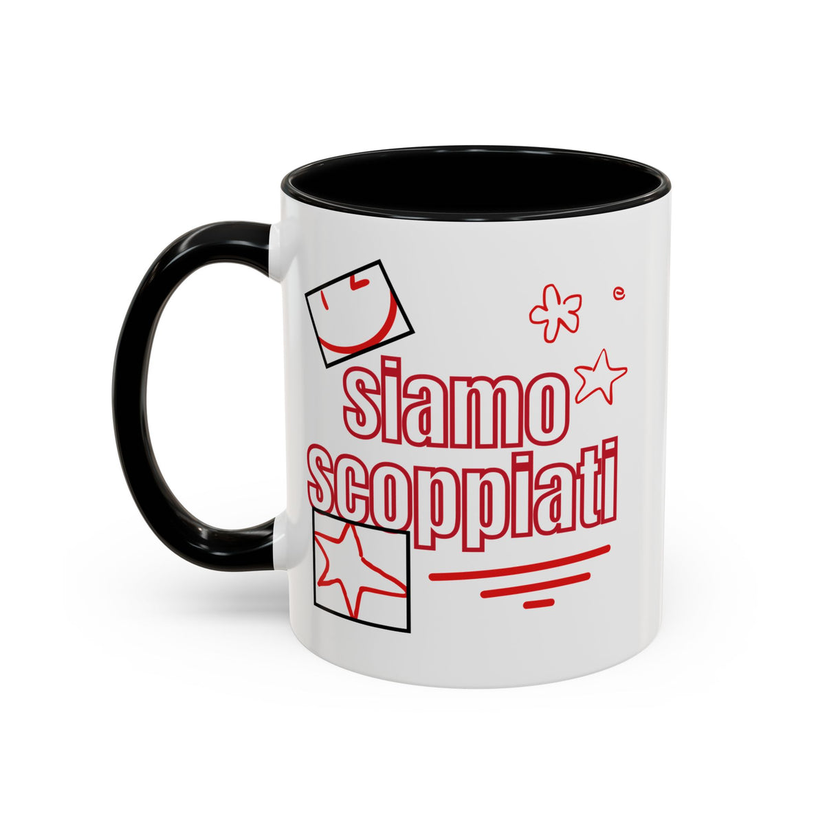 Tazza "SIAMO SCOPPIATI" - Mug Ufficiale Gruppo | NoExcuseWear - 11oz Idea Regalo