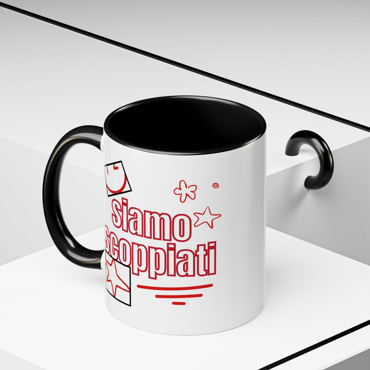 Tazza "SIAMO SCOPPIATI" - Mug Ufficiale Gruppo | NoExcuseWear - 11oz Idea Regalo