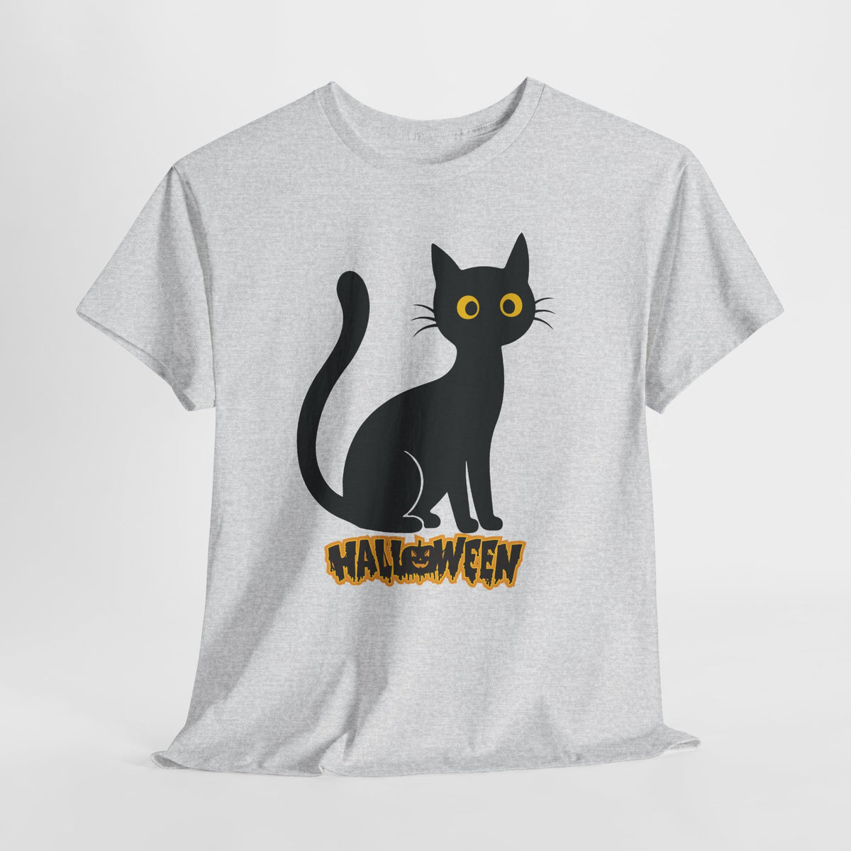 Maglietta Halloween Gatto Nero