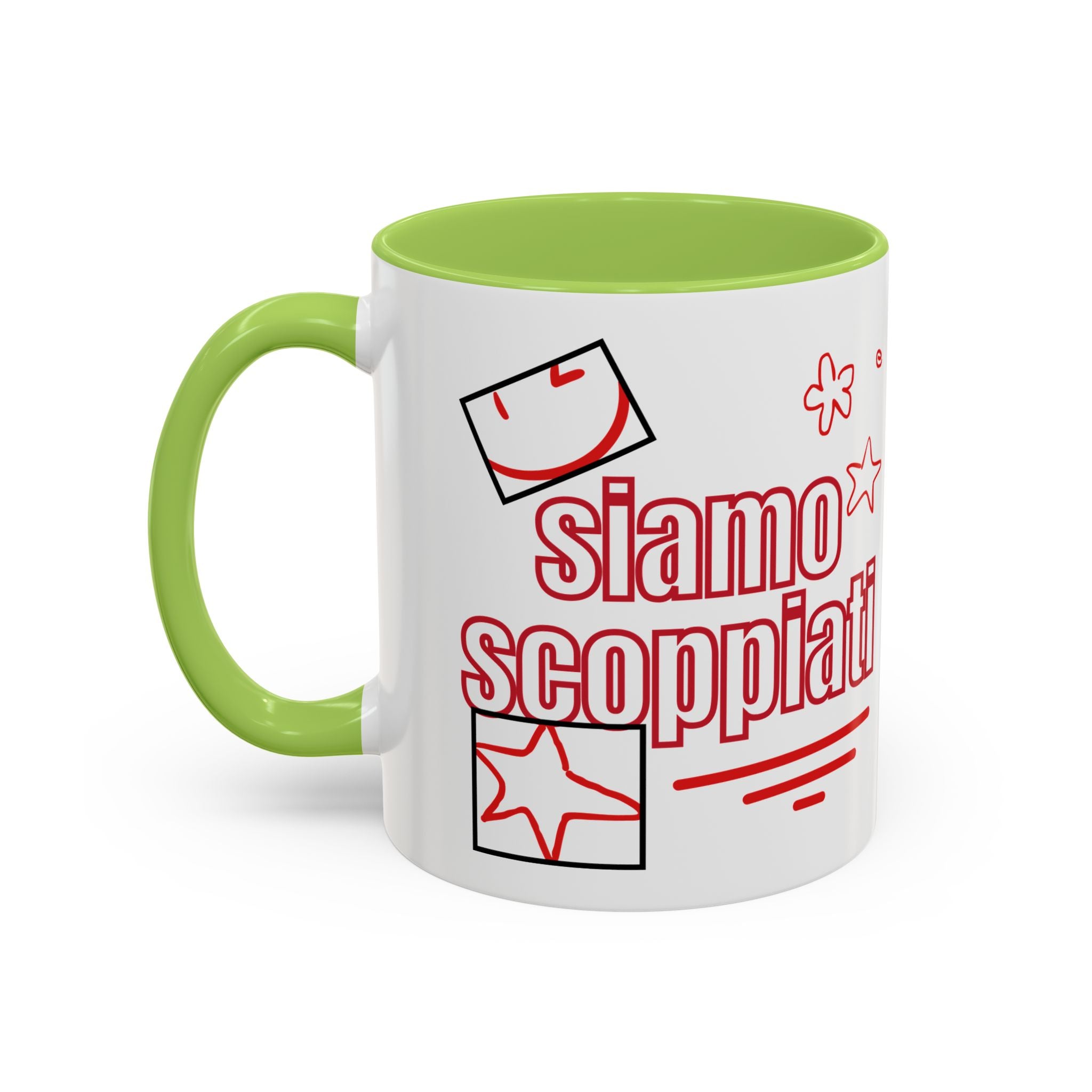 Tazza "SIAMO SCOPPIATI" - Tazza Ironica Regalo Amici - NO EXCUSE WEAR
