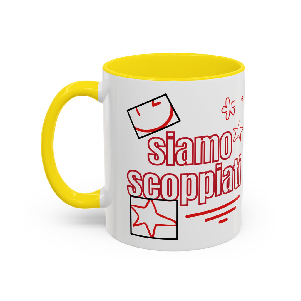 Tazza "SIAMO SCOPPIATI" - Tazza Ironica Regalo Amici - NO EXCUSE WEAR