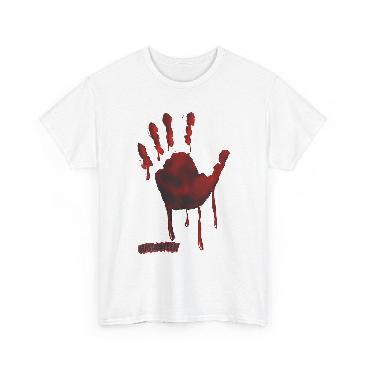 Maglietta Halloween Mano Insanguinata | T-Shirt Horror Halloween | Bloody Hand Tee