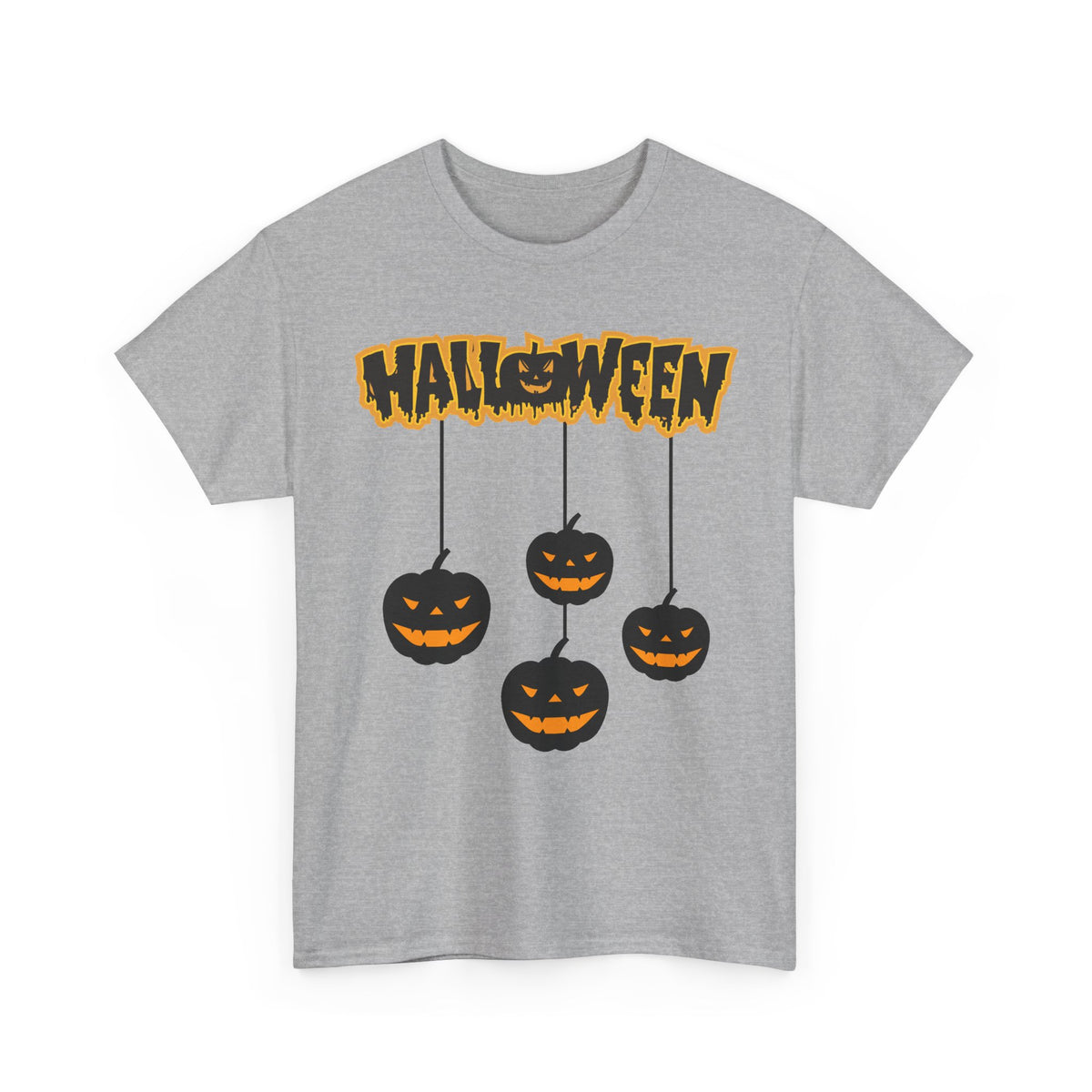 Maglietta Halloween Zucche Appese