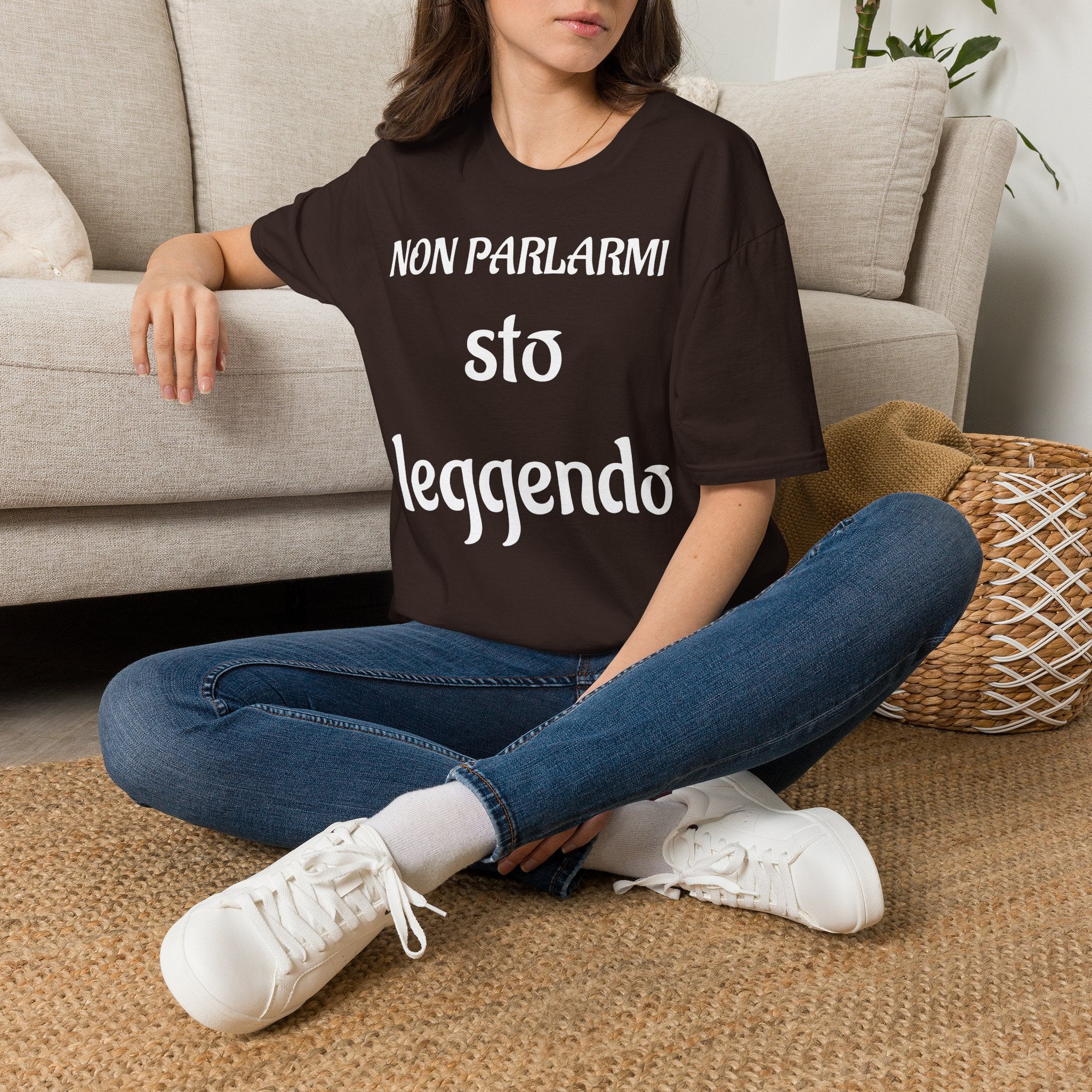 T-Shirt Non parlarmi sto leggendo