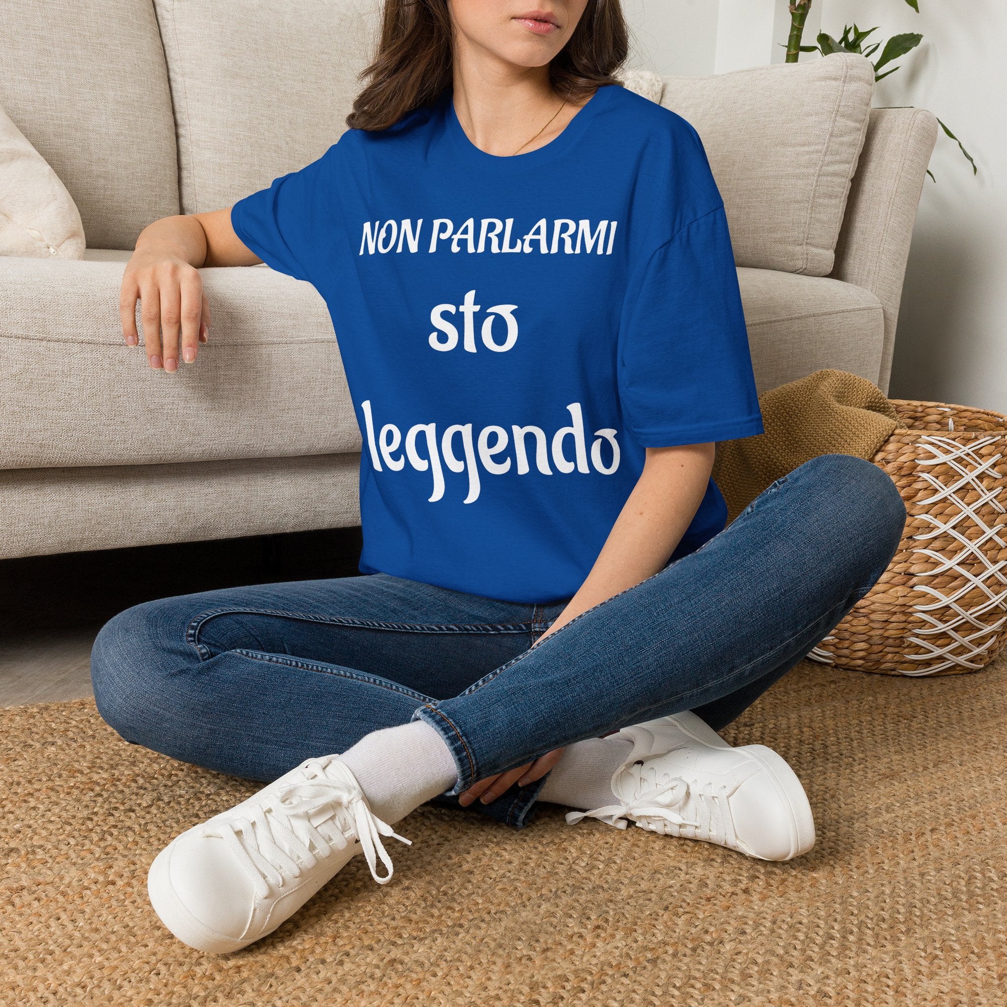 T-Shirt Non parlarmi sto leggendo